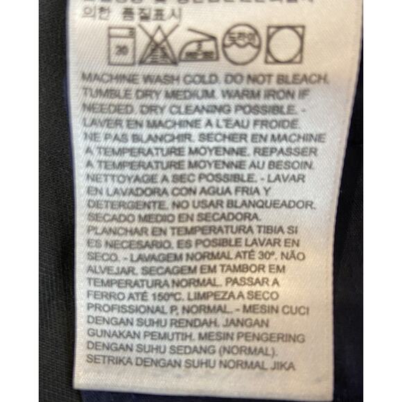 Dockers Flex Mens Chinos W46xL34 Navy Mid Waist Regular Straight Tapered - Picture 11 of 13